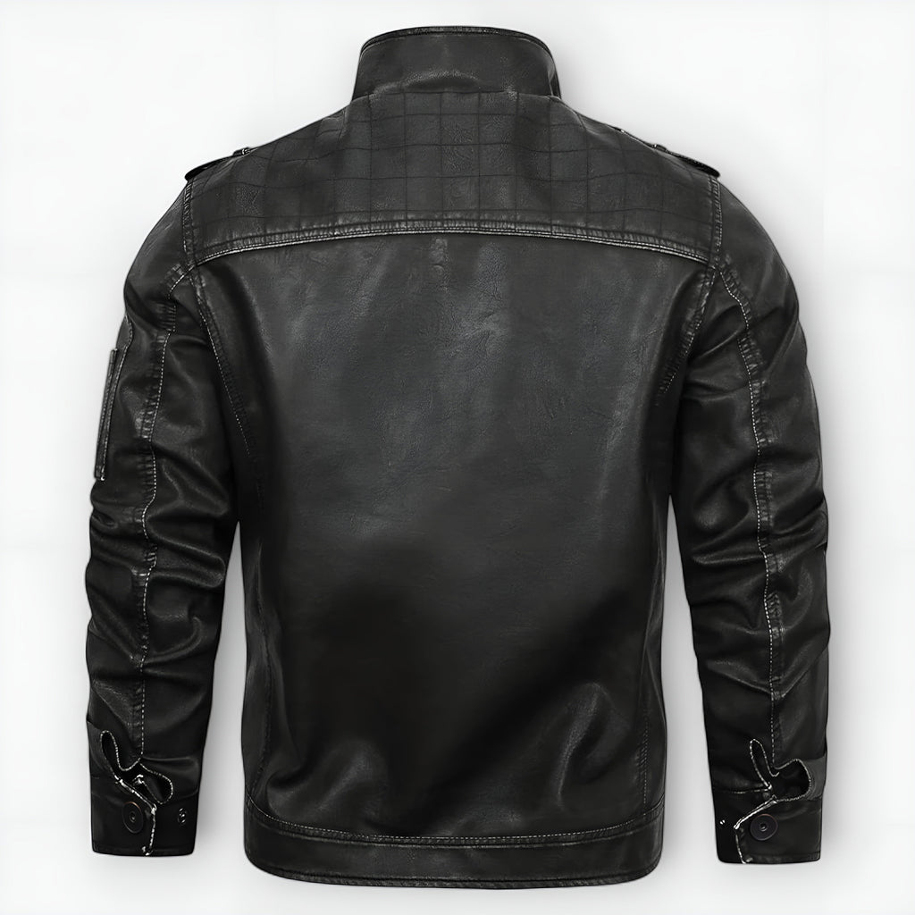 ניקולאס™ | מעיל עור למנוע